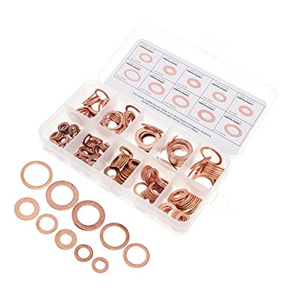 AMTECH ASSORTIMENT DE 110 RONDELLES EN CUIVRE