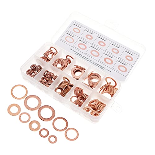 AMTECH 110pc COPPER WASHER ASSORTMENT