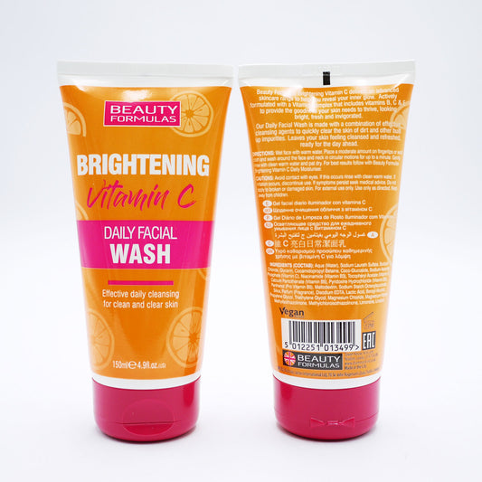 BEAUTY FORMULAS GEL NETTOYANT VISAGE VITAMINE C 150ML