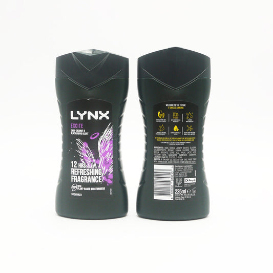 LYNX BODYWASH EXCITE 225ml