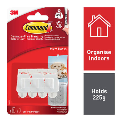 Crochets miniatures Command 17066