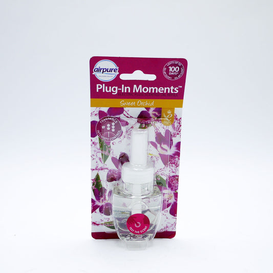 AIRPURE PLUG IN MOMENTS REFILL SWEET ORCHID 17ML