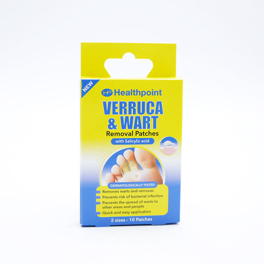 HEALTHPOINT VERRUCA & WART PATCHES