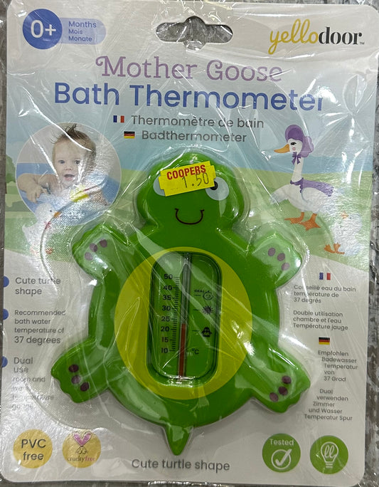 Thermomètre de bain Mère l'Oie