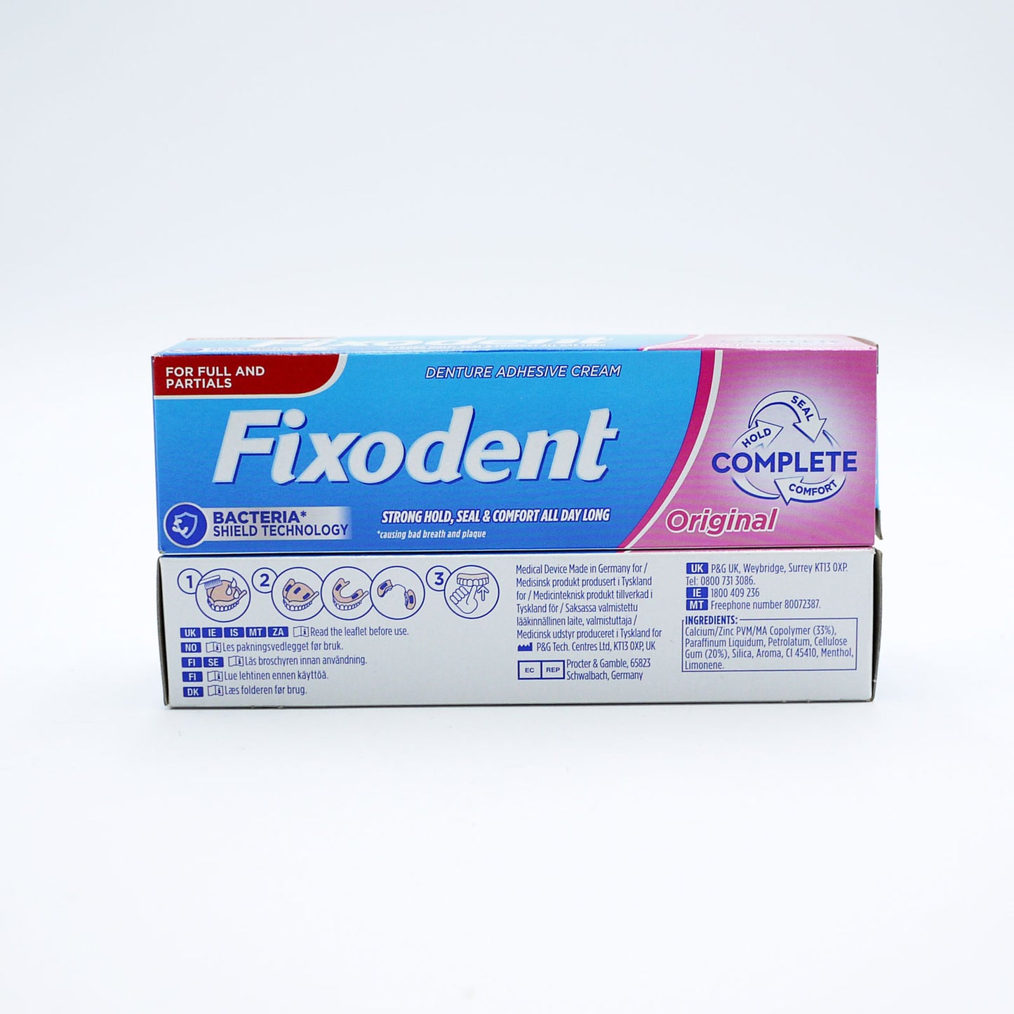 FIXODENT ORIGINAL DENTURE ADHESIVE 40g