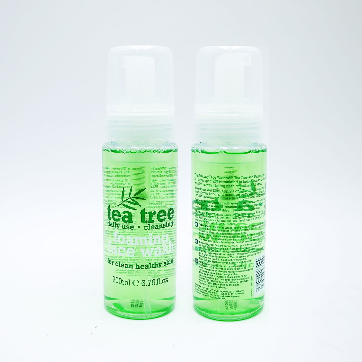 XBC TEA TREE FOAMING FACE WASH 200ml