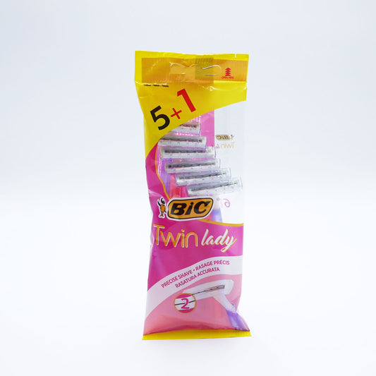 BIC TWIN LADY 5+1 FREE (C)