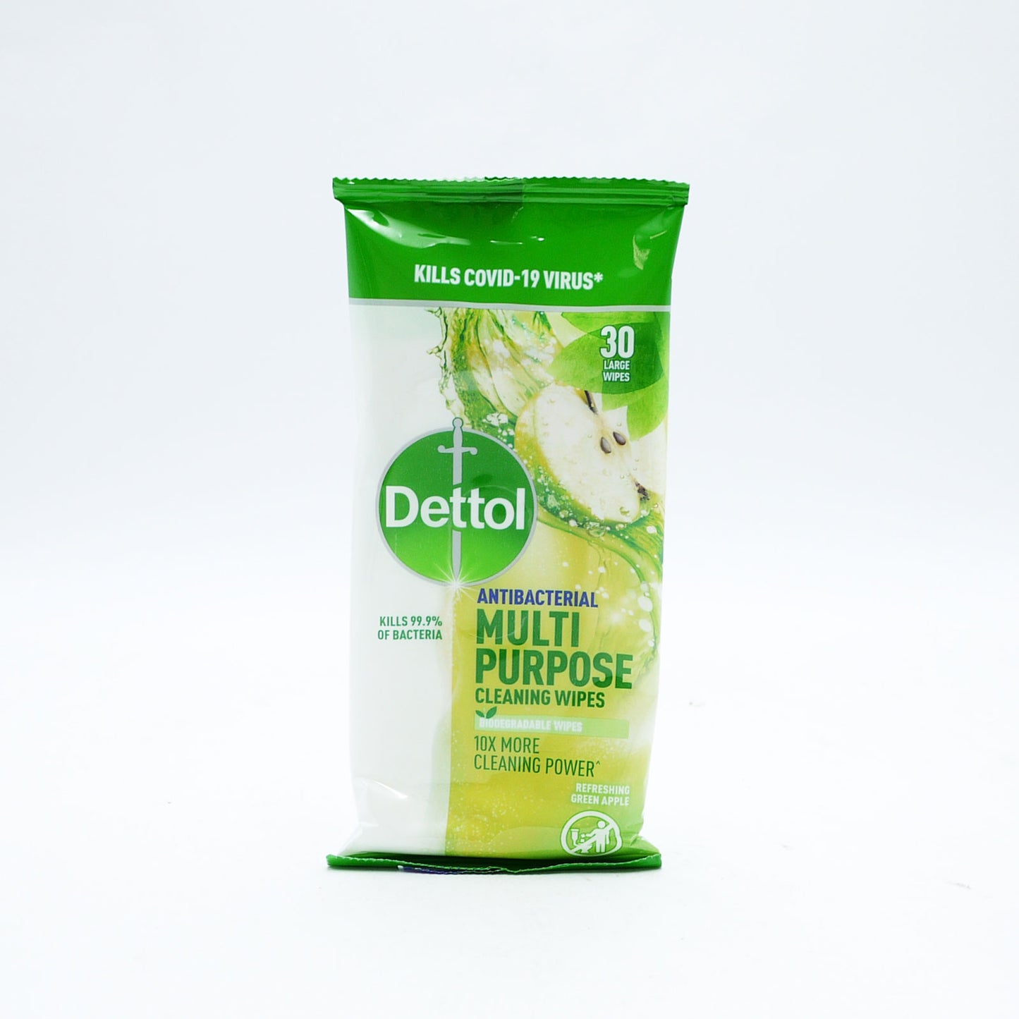 DETTOL MULTI PURPOSE WIPES APPLE 30'S