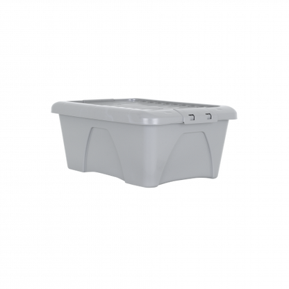 Wham® Home Upcycled 34L Box & Lid Soft Grey