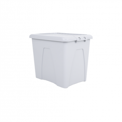 Wham® Home Upcycled 75L Box & Lid Soft Grey