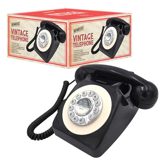 Retro Black Telephone
