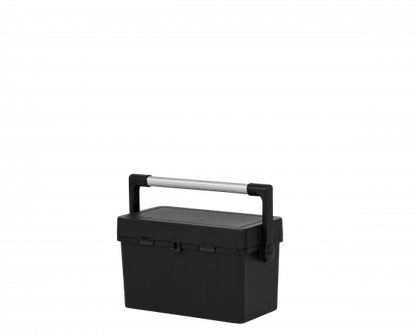 Wham Bam 46cm Tool Box & Lid Black Recycled