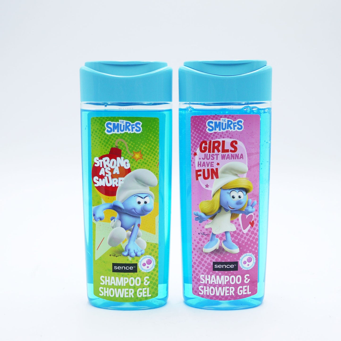 SMURFS SHAMPOO & SHOWER GEL 2 ASSORTED 210ml