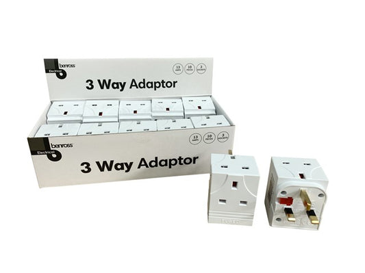 3 Way Adaptor - 13A