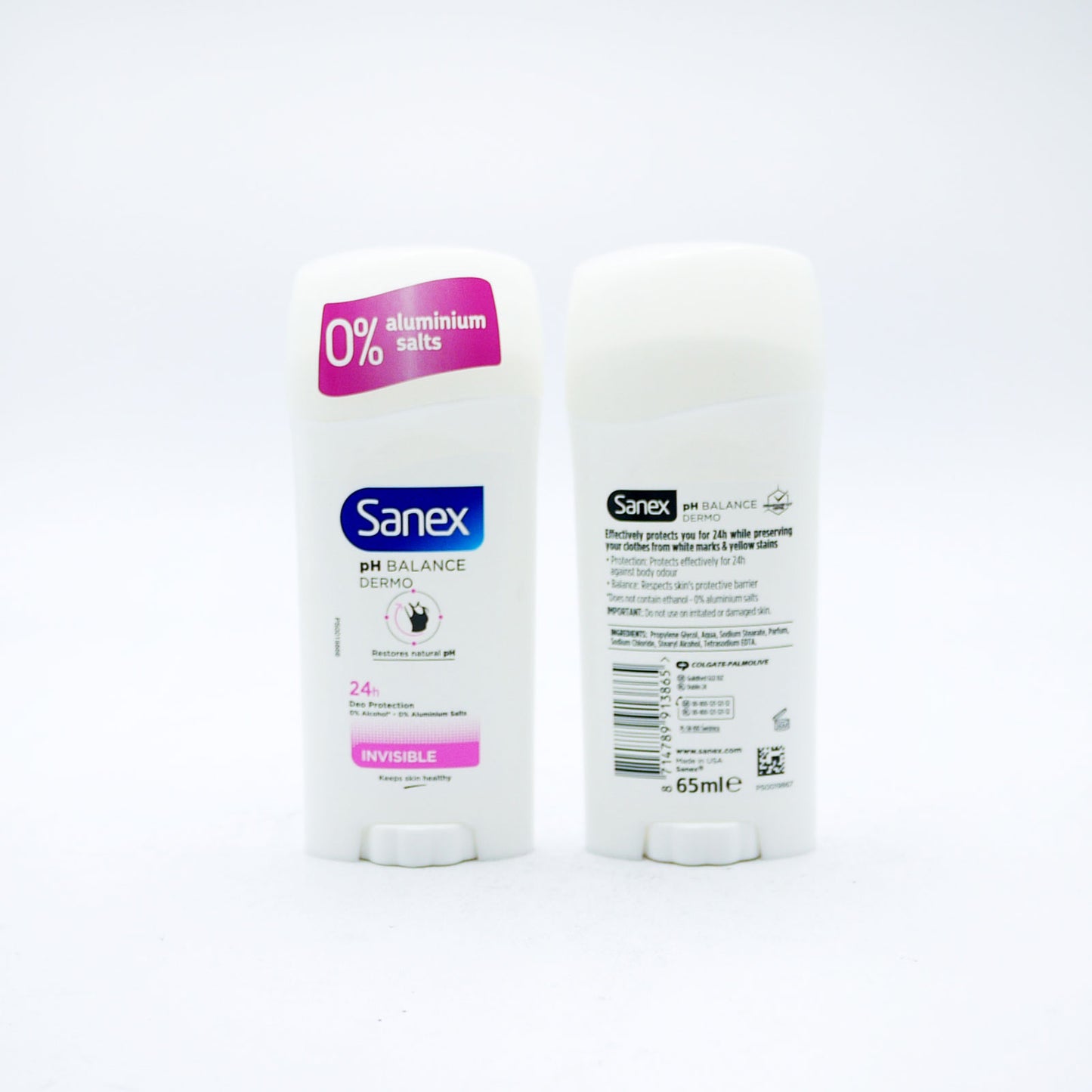 SANEX DEODORANT INVISIBLE STICK 65ml