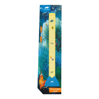 AP Lampe à bulles d'eau 90cm avec poissons - Boîte bleue