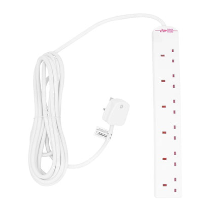 Rallonge 6 prises 2 m - 13 A