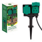 Outdoor Garden Socket - 3m Cable