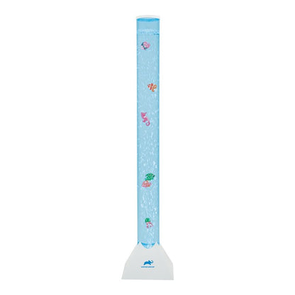 Lampe à bulles d'eau AP 90cm avec poissons – Boîte colorée blanche