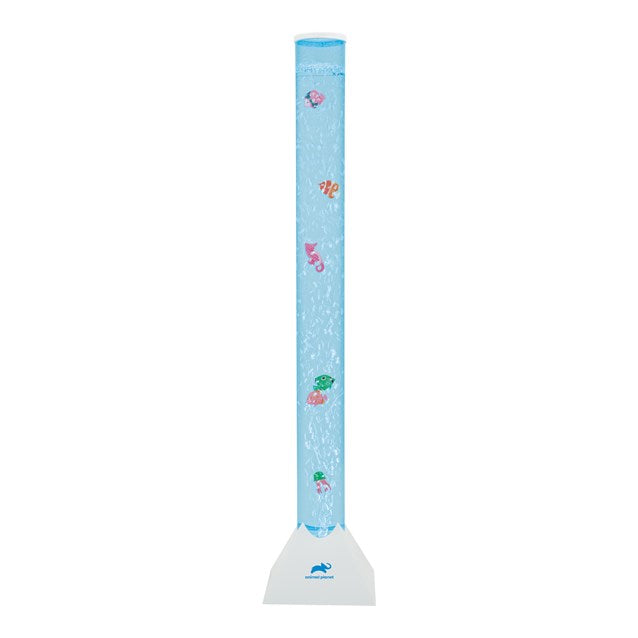AP 90cm Lampe à bulles d'eau avec poissons Blanc (Boîte marron)