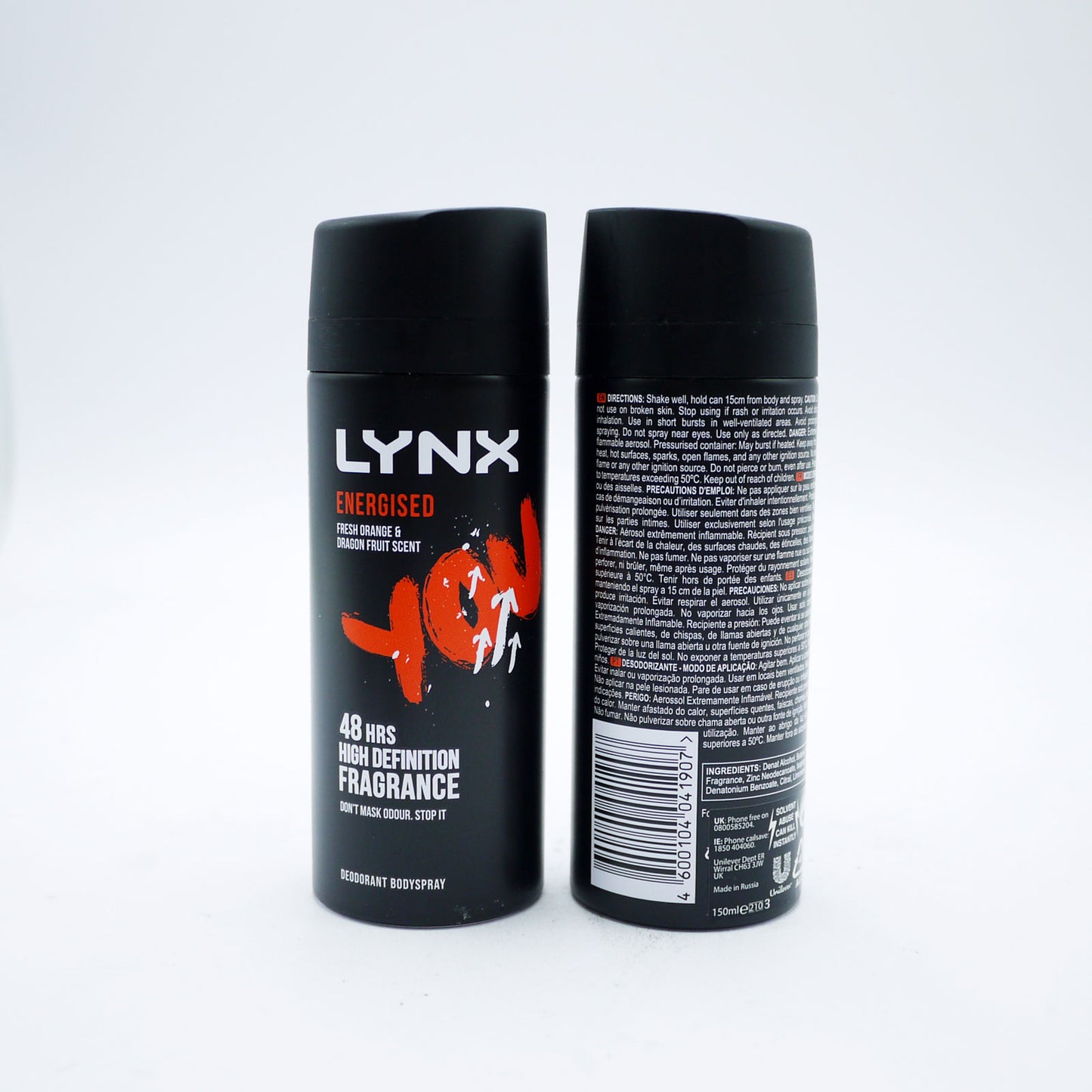 LYNX BODYSPRAY ENERGISE YOU (C) 150ml