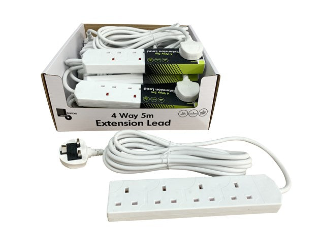 Rallonge multiprise 4 prises 5 m - 13 A