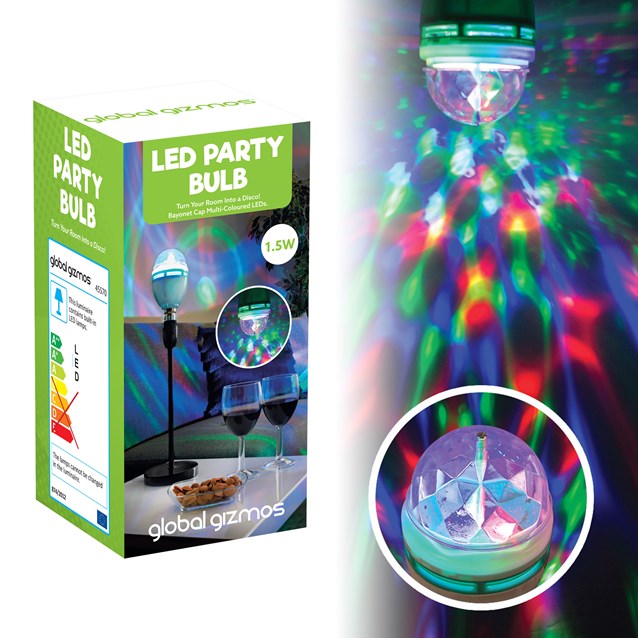 1.5w Disco Light Bulb