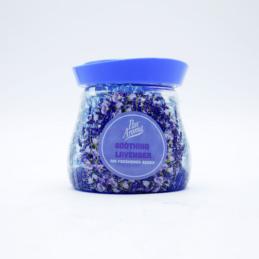 PAN AROMA AIRFRESHENER BEADS SOOTHING LAVENDER 280G