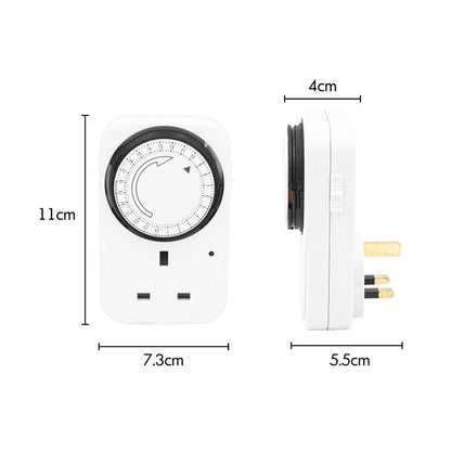 24-Hour Plug-In Timer Socket (Large)