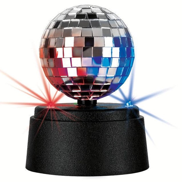 GLOBAL GIZMOS 45839 3" Mini Disco Ball - Black