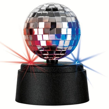 GLOBAL GIZMOS 45839 3" Mini Disco Ball - Black