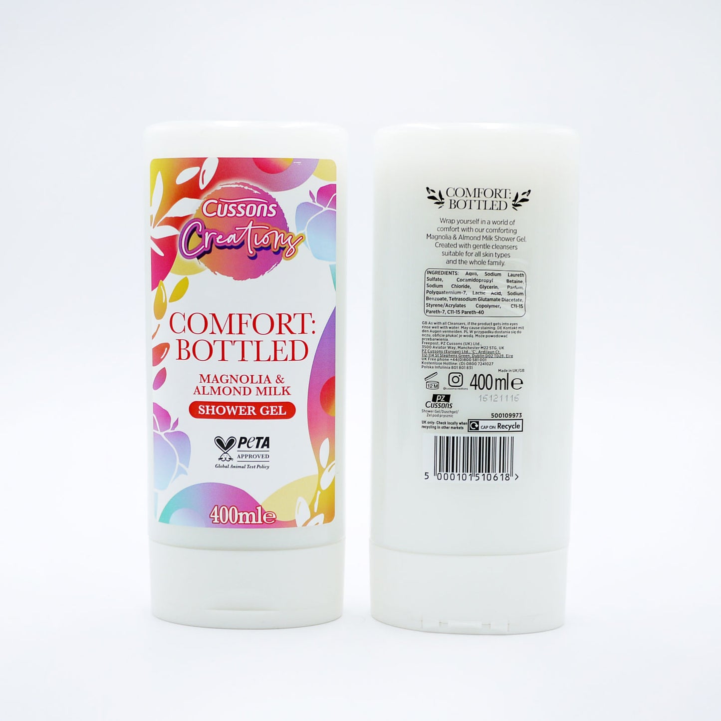 CUSSONS CREATIONS GEL DOUCHE MAGNOLIA & AMANDE 400ml