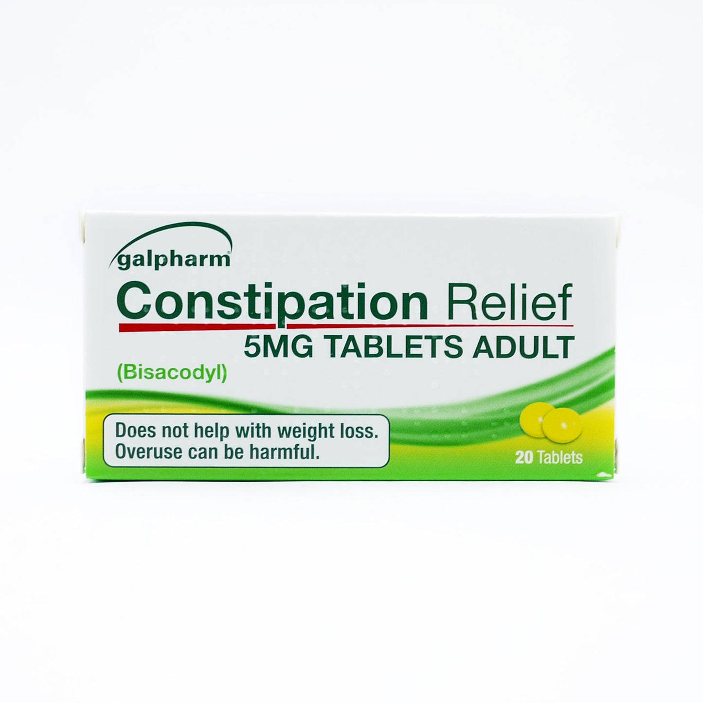 GALPHARM CONSTIPATION RELIEF TABLETS 20'S