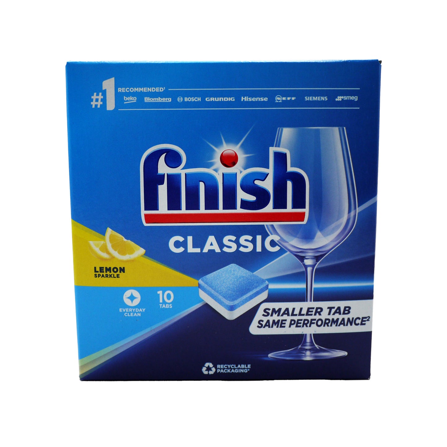 FINISH DISHWASHER TABLETS LEMON POWERBALL 10s