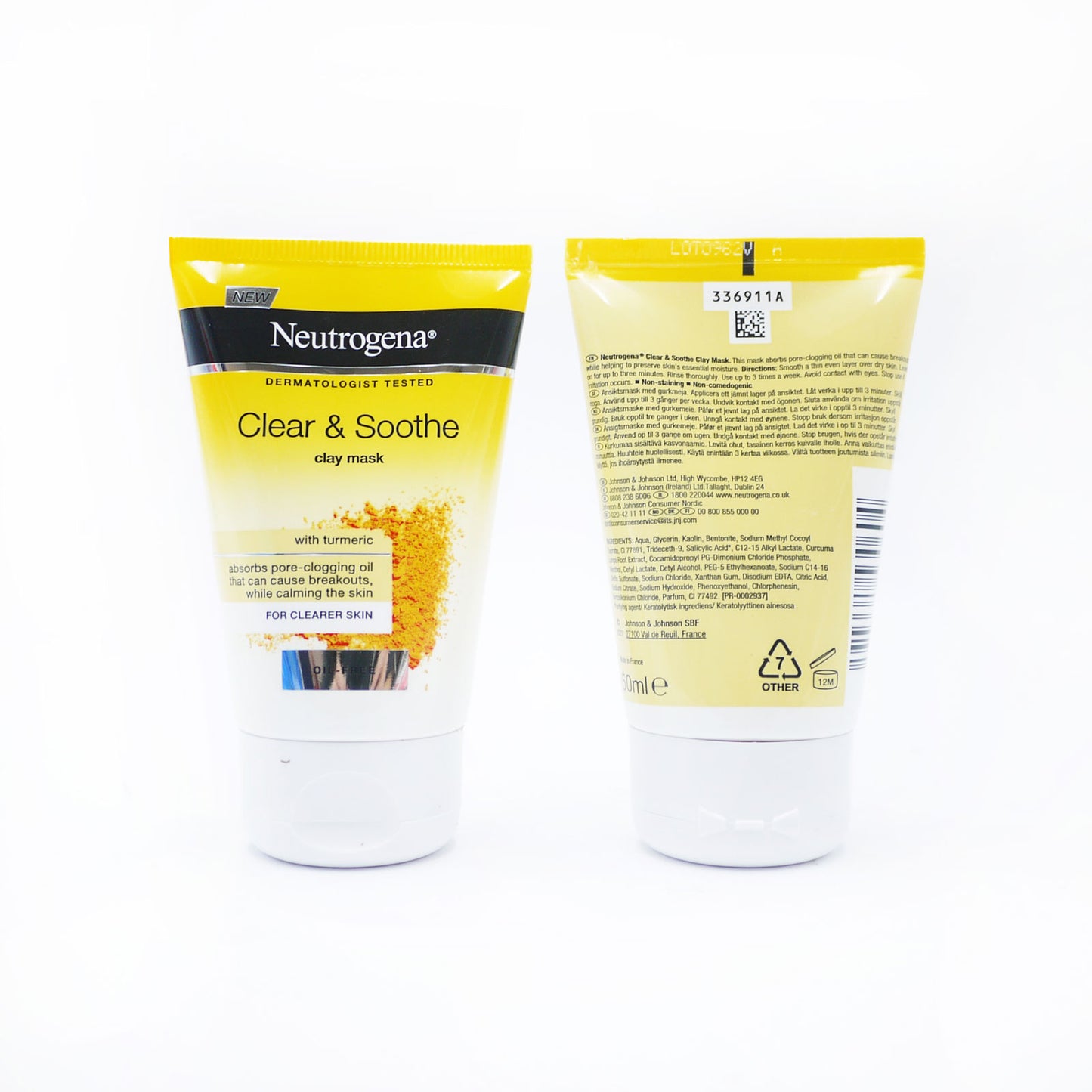 MASQUE À L'ARGILE NEUTROGENA CLARTÉ & LISSEUR 50ML