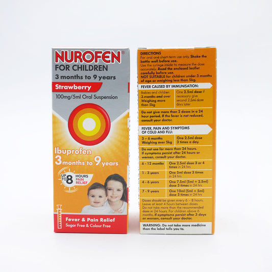 NUROFEN FOR CHILDREN STRAWBERRY (CORE) 100