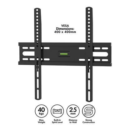 Fixed TV Bracket Hold 23"-55" TV Screens