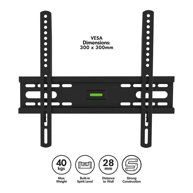 Fixed TV Bracket Hold 17"-42" TV Screens