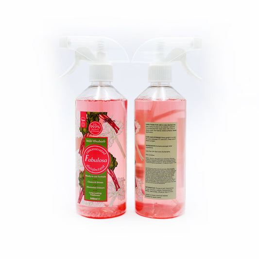 FABULOSA SPRAY DISINFECTANT WILD RHUBARB RTU 500ML