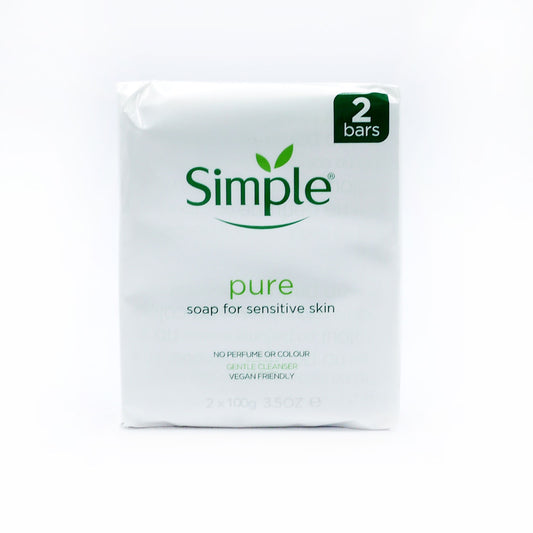SIMPLE SOAP TWIN PACK 100g