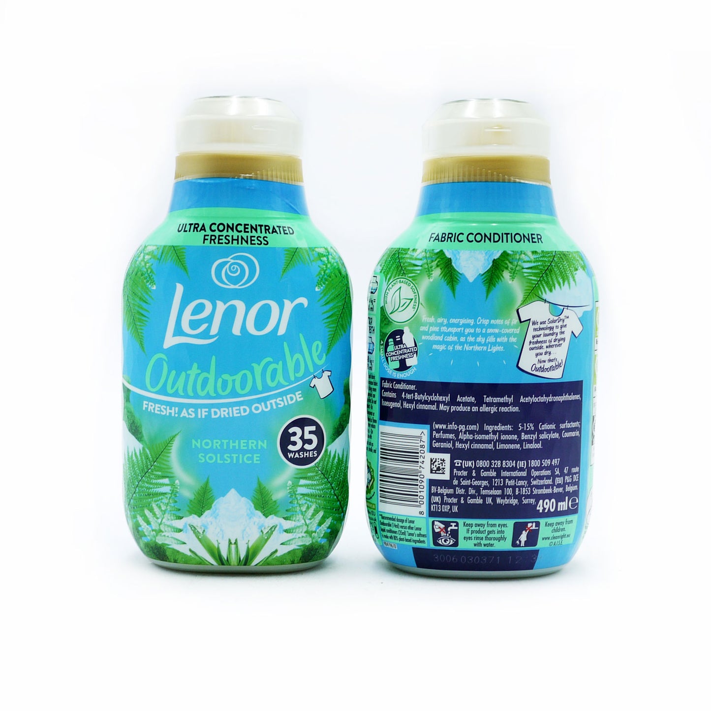 LENOR OUTDOORABLE 35 LAVAGES AURORE BORÉALE 490 ML