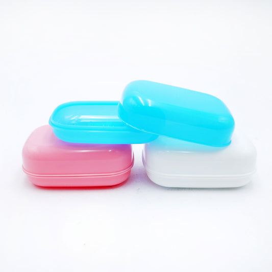 PORTE-SAVON PLASTIQUE ASSORTI