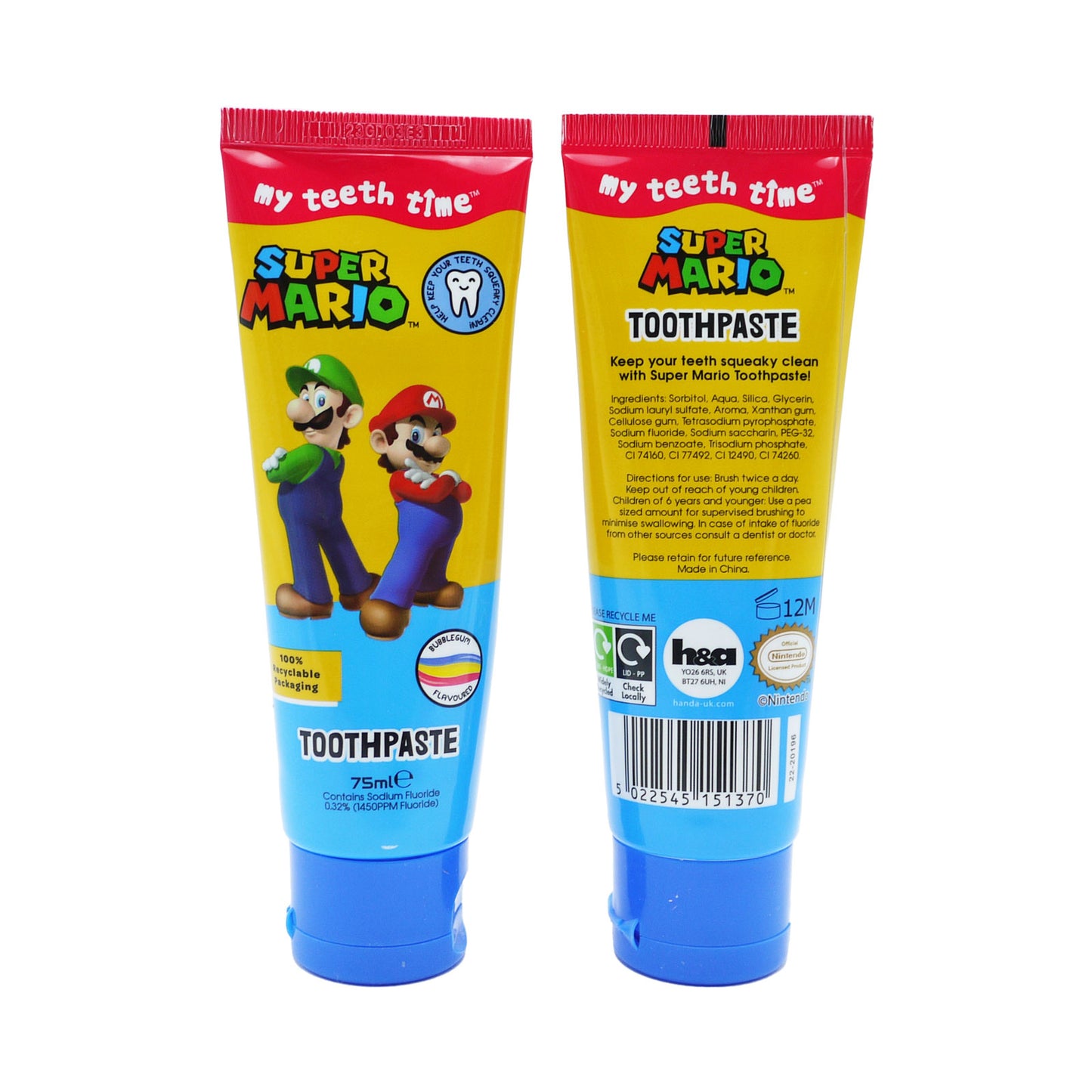 SUPER MARIO TOOTHPASTE 75ml