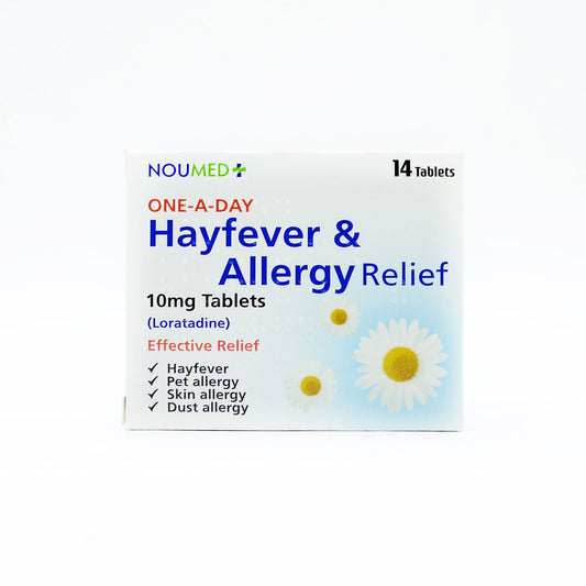 NOUMED LORATADINE HAYFEVER RELIEF 10MG 14'S