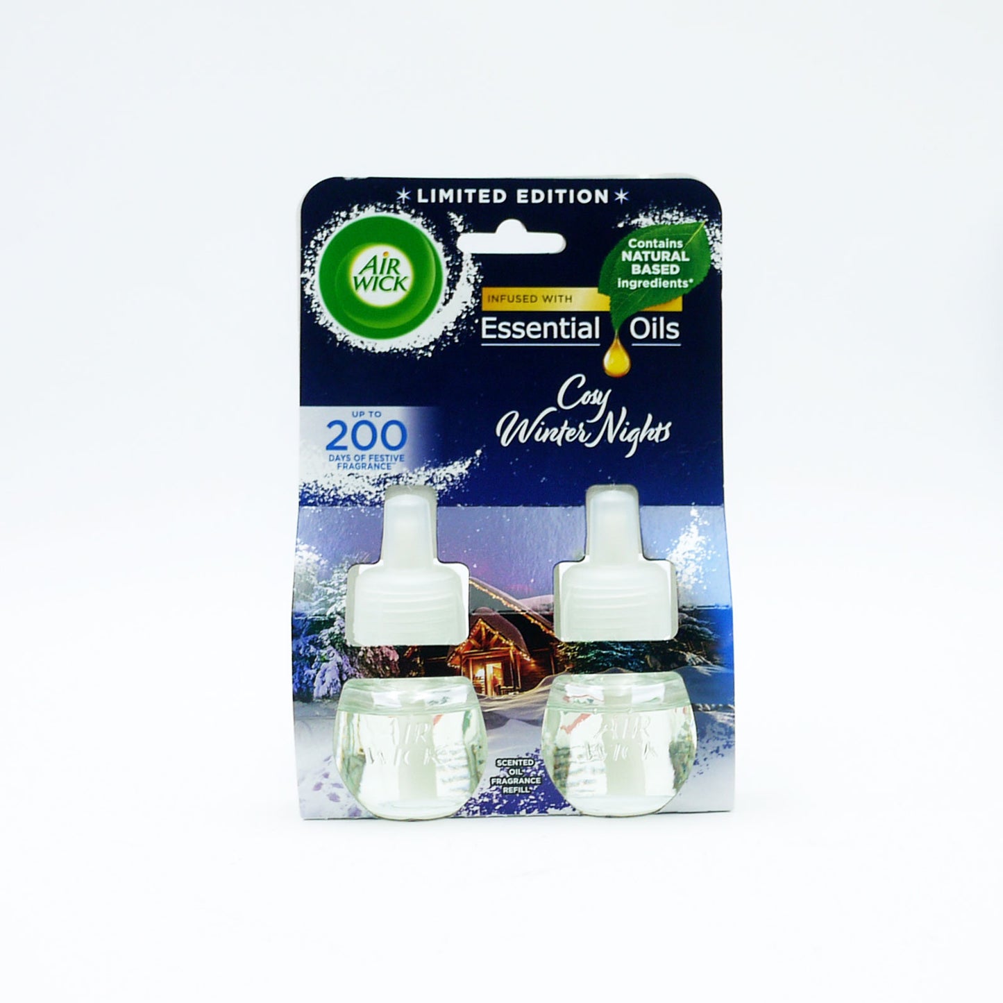 AIRWICK ELEC REFILL TWIN COSY WINTER NIGHTS (C) 2X19ML