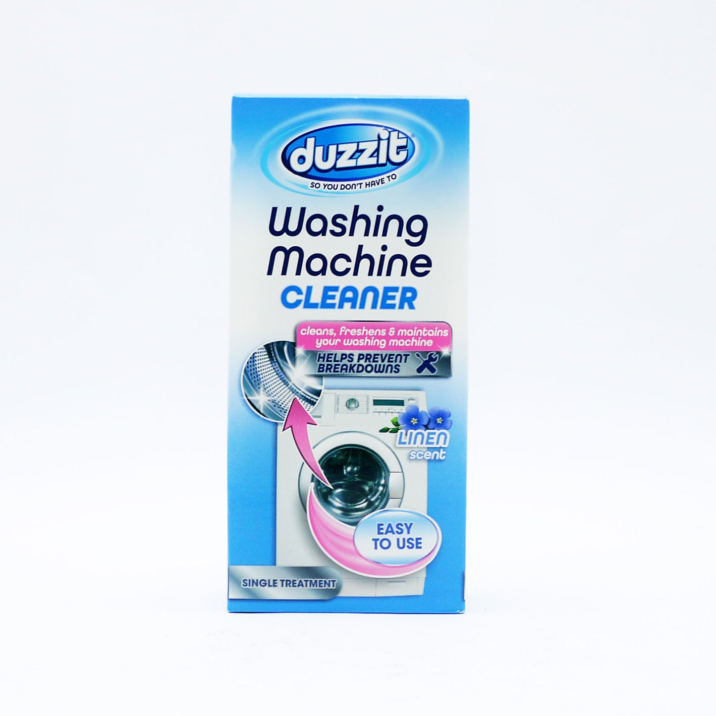 DUZZIT WASHING MACHINE CLEANER LINEN 250ML