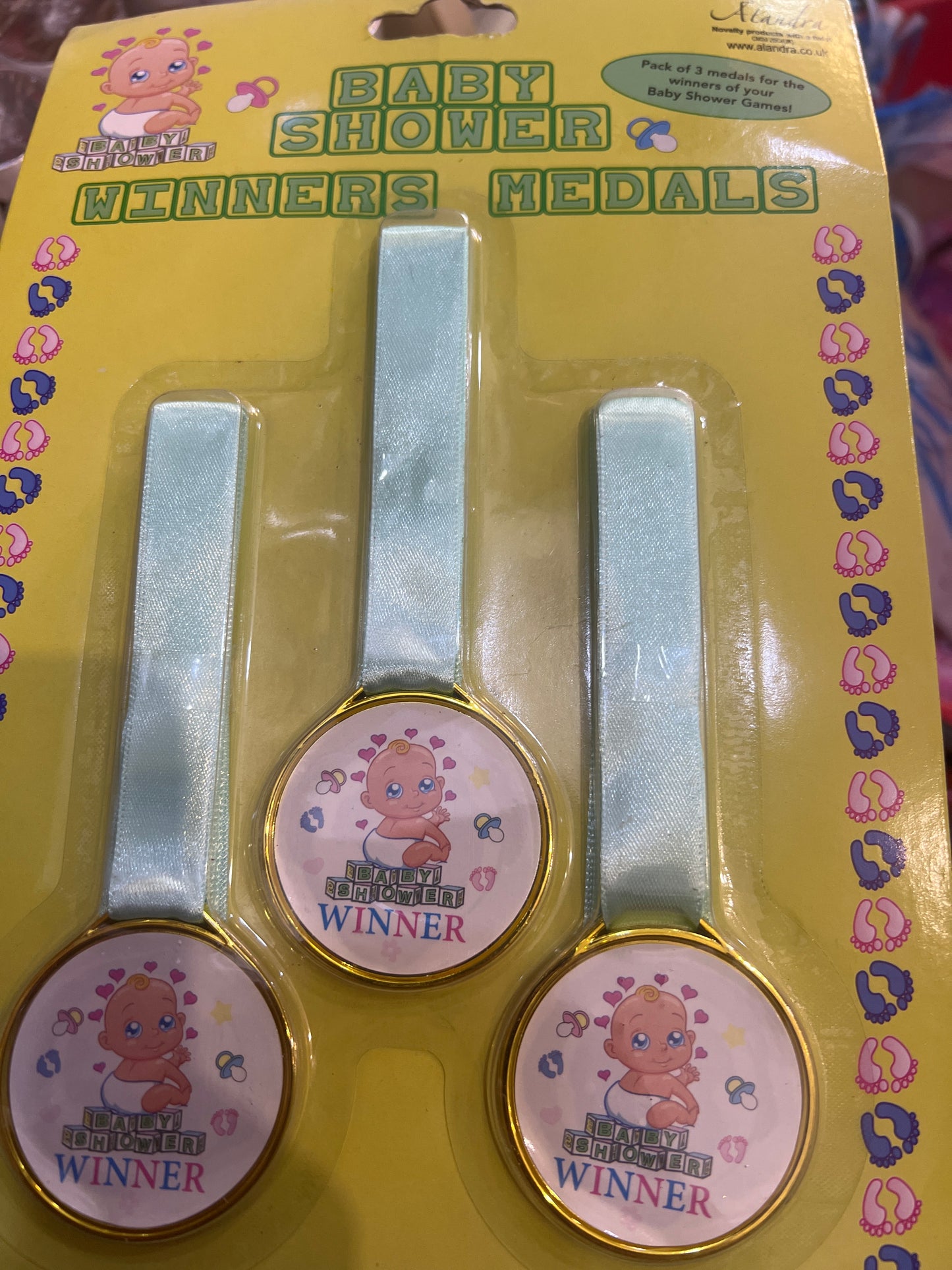 Médaille de vainqueur de baby shower