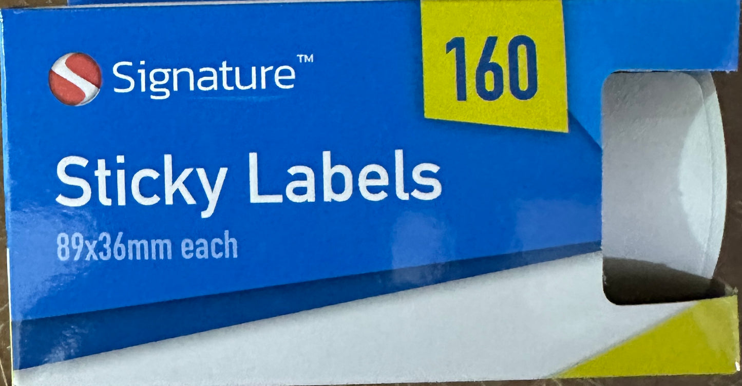 Sticky Labels 160pk