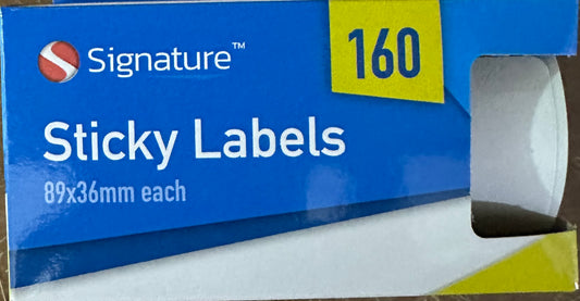 Sticky Labels 160pk