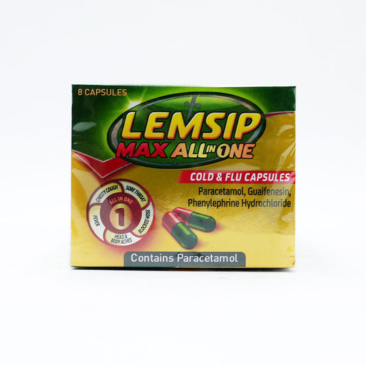 LEMSIP MAX ALL IN ONE CAPS 8'S